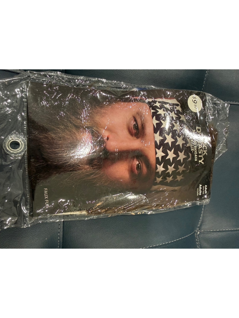Duck Dynasty stars bandana brown beard costume accessory